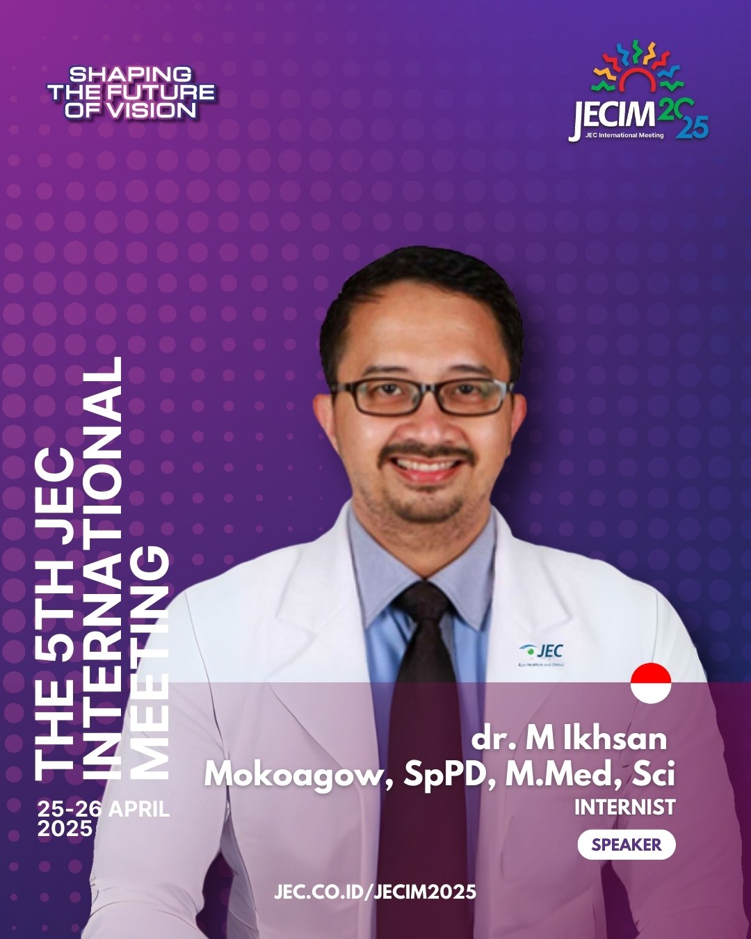 dr. M. Ikhsan Mokoagow, SpPD, M.Med, Sci