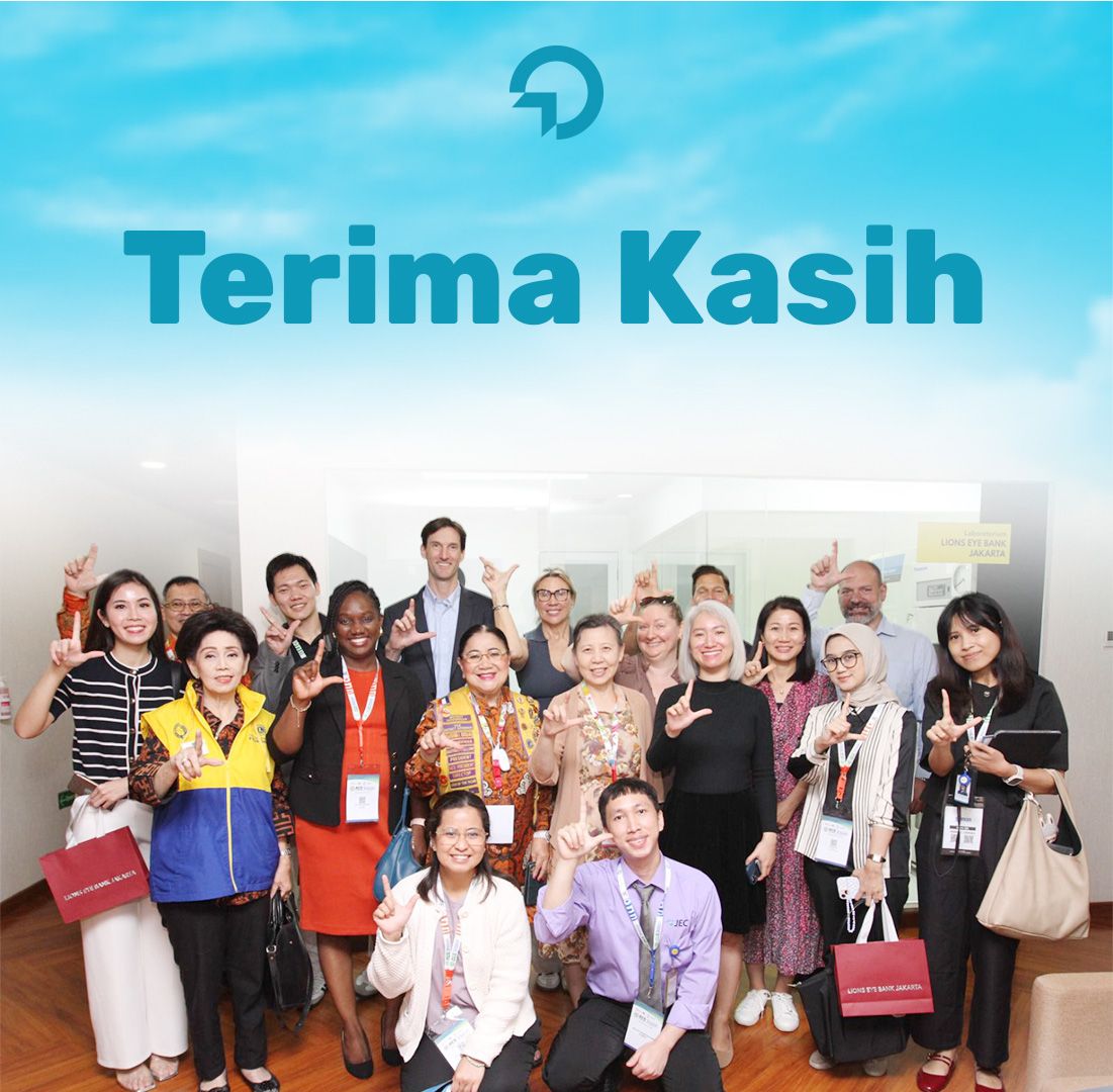 Kunjungan Delegasi World Eye Bank Symposium (WEBS) 2024 ke kantor Lions Eye Bank Jakarta