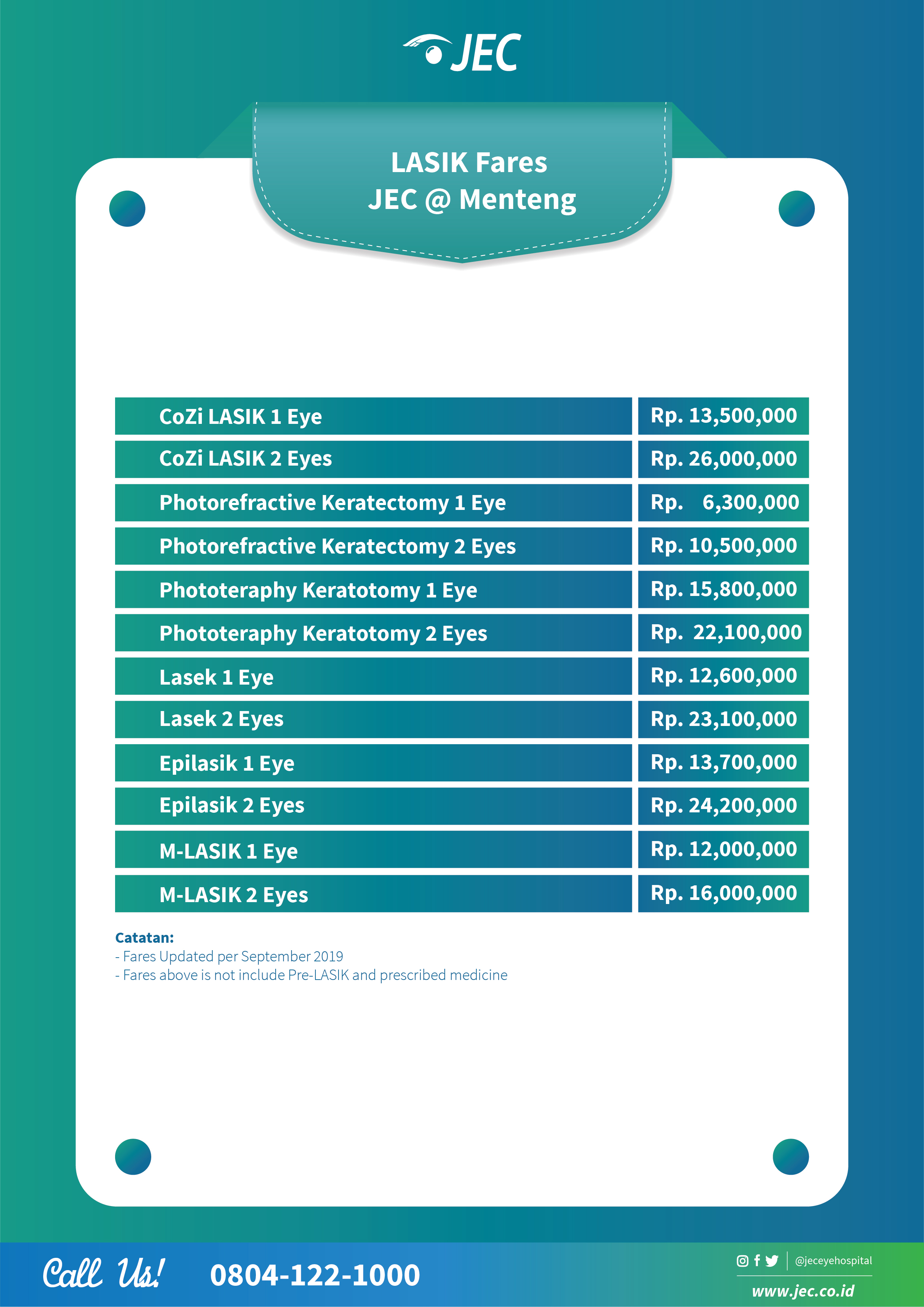 Jec  Menteng Jec Eye Hospitals And Clinics